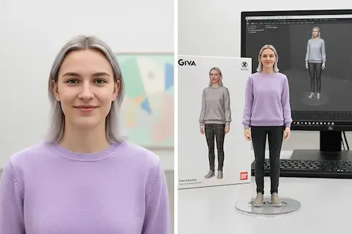 AI Pose action figure