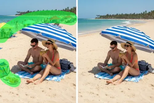 AI Pose cleanup pictures tool for photo enhancement and restoration